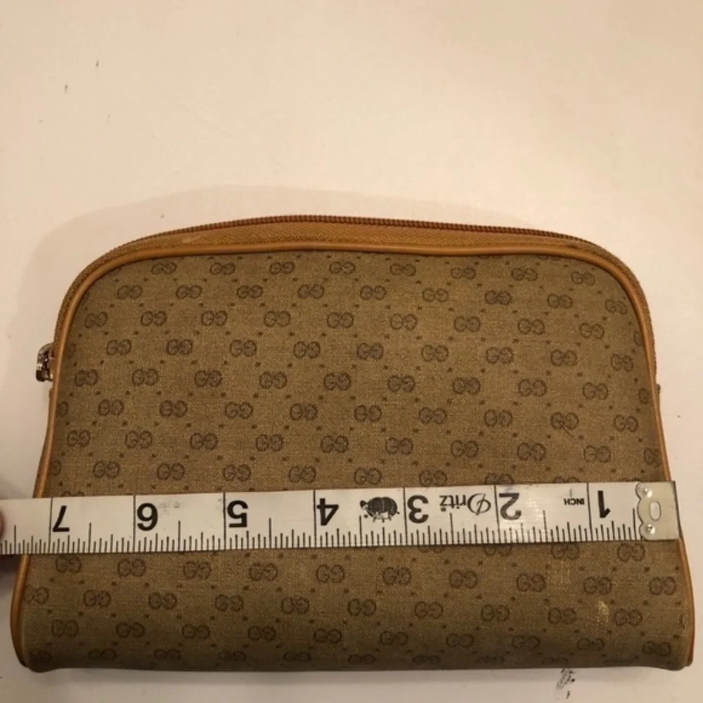 Gucci vintage gg toiletries cosmetic case bag